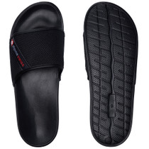 Alpine Swiss Gabe Mens Memory Foam Slide Sandals Adjustable